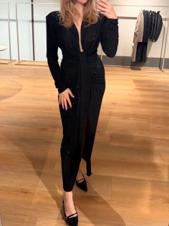 Astrid Frank Lange Kjoler|Benedicte glimmerkjole