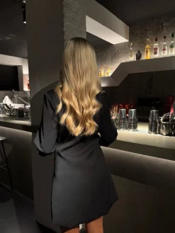 Astrid Frank Korte Kjoler|Celia blazerkjole