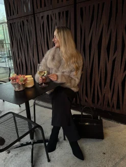 Astrid Frank Jakker|Flavia faux fur