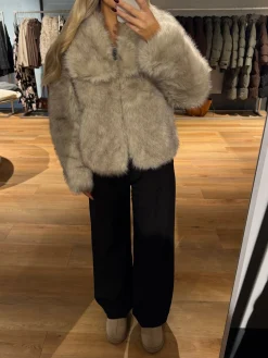 Astrid Frank Jakker|Flavia faux fur