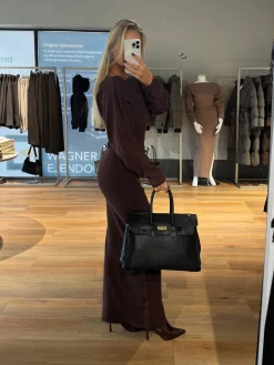 Astrid Frank Lange Kjoler|Jenny strikkjole