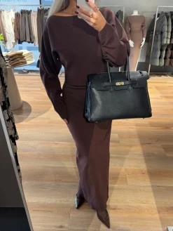 Astrid Frank Lange Kjoler|Jenny strikkjole