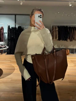 Astrid Frank Tasker|Luciana taske kastanje