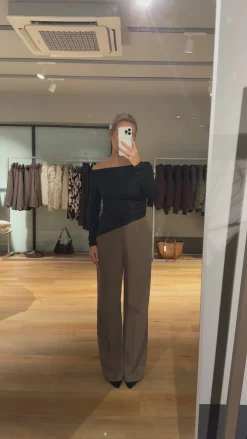 Astrid Frank Bluser|Malou bluse asymmetrisk