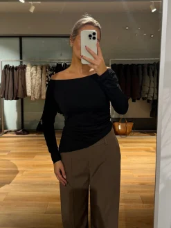 Astrid Frank Bluser|Malou bluse asymmetrisk