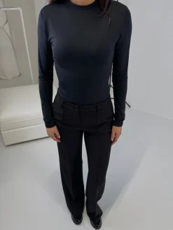 Astrid Frank Bluser|Malou crew neck bodystocking