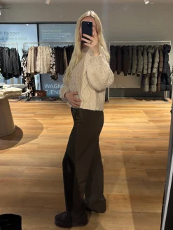 Astrid Frank Tall|Bukser|Marie bukser mørkebrun