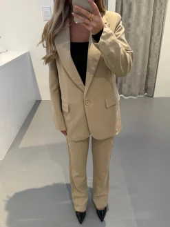 Astrid Frank Tall|Bukser|Martine bukser beige