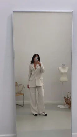 Astrid Frank Tall|Bukser|Olivia bukser creme