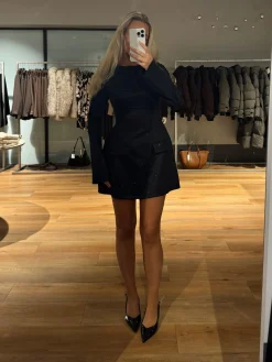 Astrid Frank Korte Kjoler|Ophelia glimmerkjole