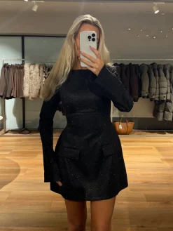 Astrid Frank Korte Kjoler|Ophelia glimmerkjole