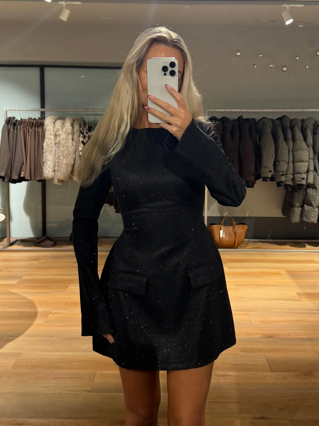 Astrid Frank Korte Kjoler|Ophelia glimmerkjole