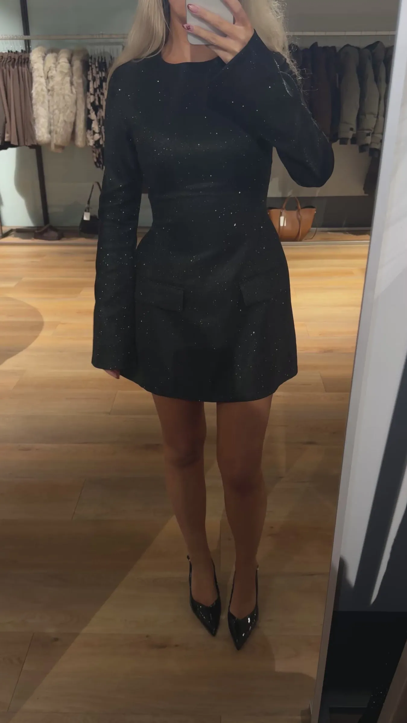 Astrid Frank Korte Kjoler|Ophelia glimmerkjole