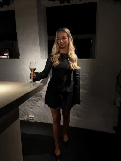 Astrid Frank Korte Kjoler|Ophelia glimmerkjole