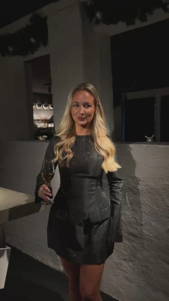 Astrid Frank Korte Kjoler|Ophelia glimmerkjole