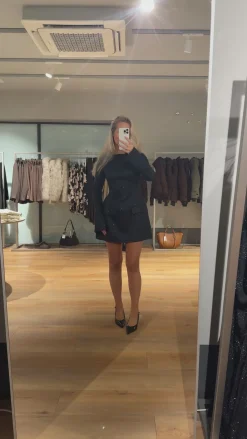 Astrid Frank Korte Kjoler|Ophelia glimmerkjole