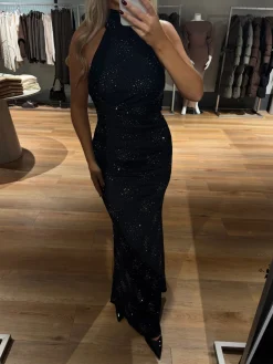 Astrid Frank Lange Kjoler|Silvia glimmer kjole