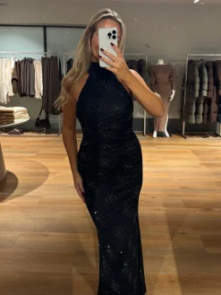 Astrid Frank Lange Kjoler|Silvia glimmer kjole