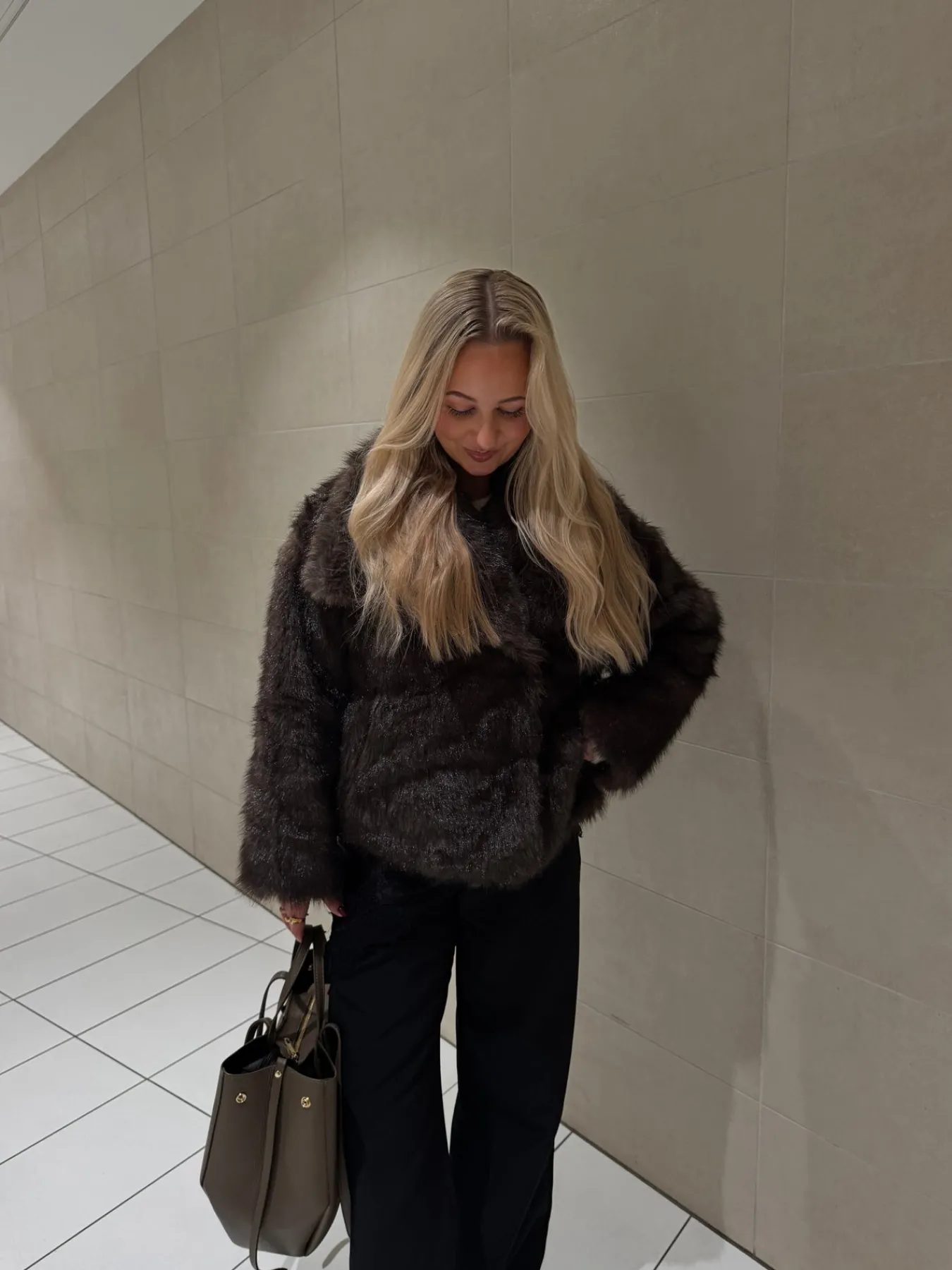 Astrid Frank Jakker|Thea faux fur jakke