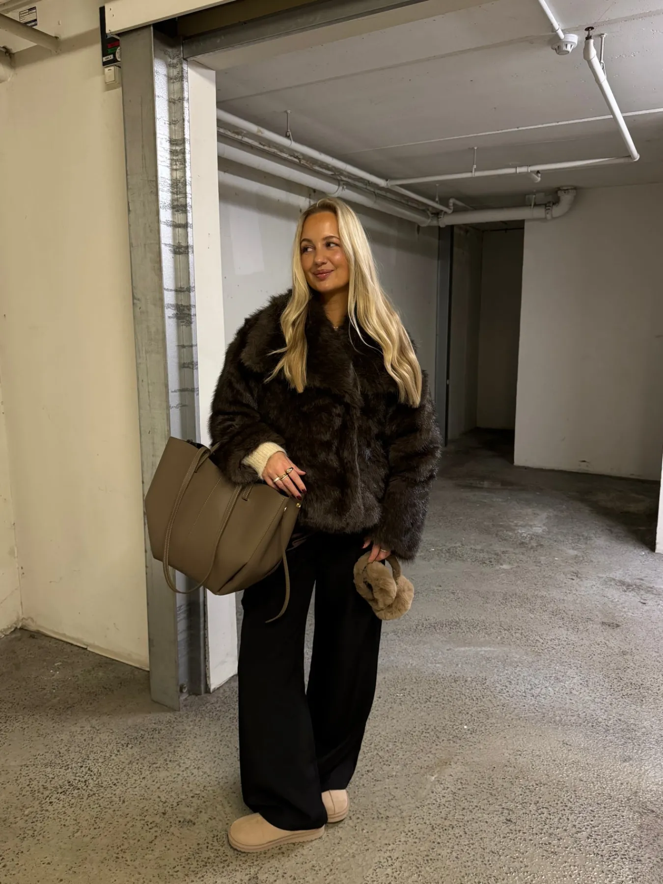 Astrid Frank Jakker|Thea faux fur jakke